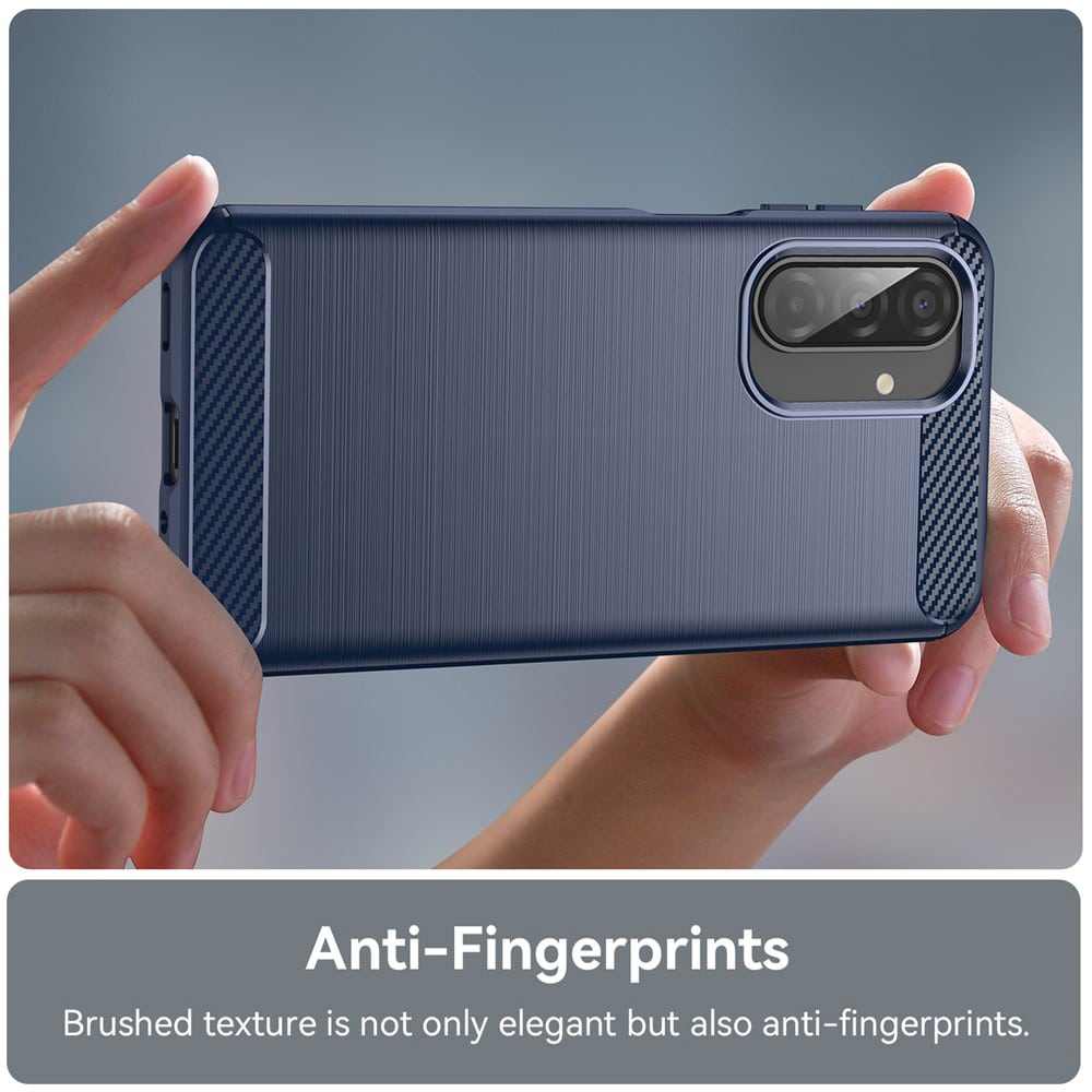 Techsuit Carbon Silicone - θήκη για Samsung Galaxy A17 / 4G 5G - Μπλε - Image 5