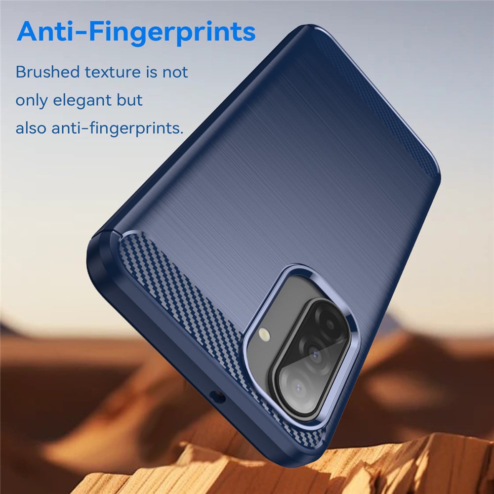 Techsuit Carbon Silicone - θήκη για Samsung Galaxy A17 / 4G 5G - Μπλε - Image 2
