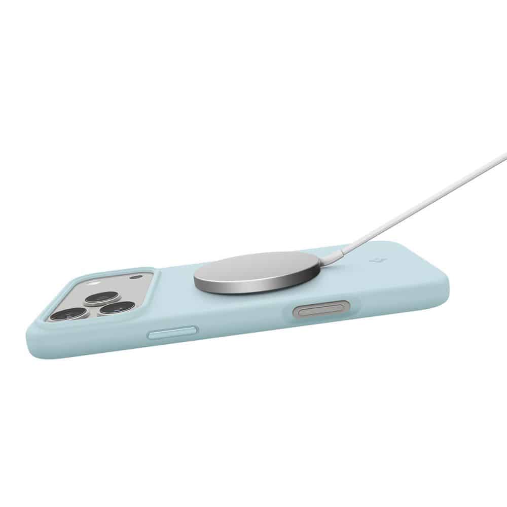 Spigen Silicone Fit - θήκη για Apple iPhone 17 Pro Max - Μπλε - Image 7