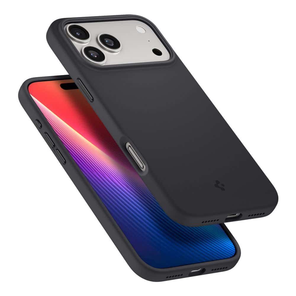 Spigen Silicone Fit - θήκη για Apple iPhone 17 Pro Max - Μαύρο - Image 5