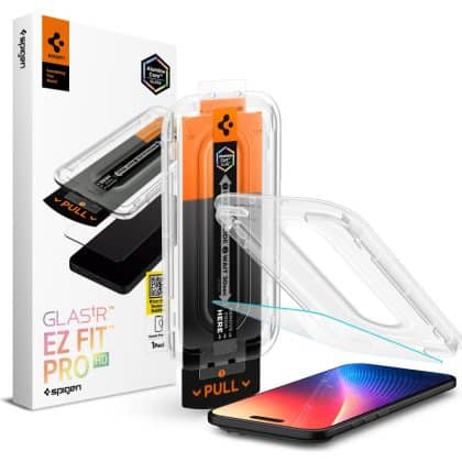 Spigen - Τζαμάκι προστασίας Glas.tR EZ-FIT Pro - iPhone 17 Air - Clear