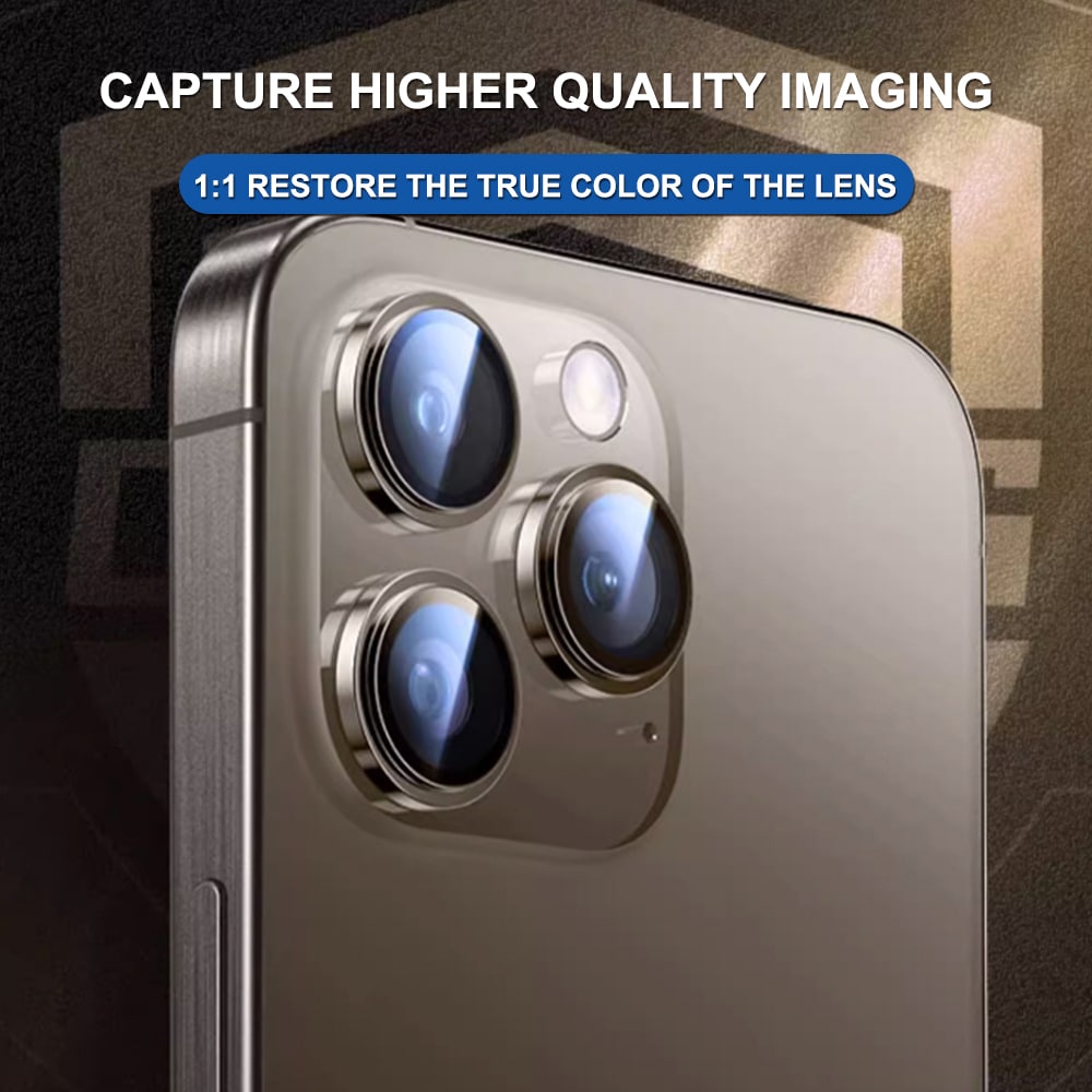 Lito - Titanium Ar Camera Glass - iPhone 17 Air - Light Blue - Image 2
