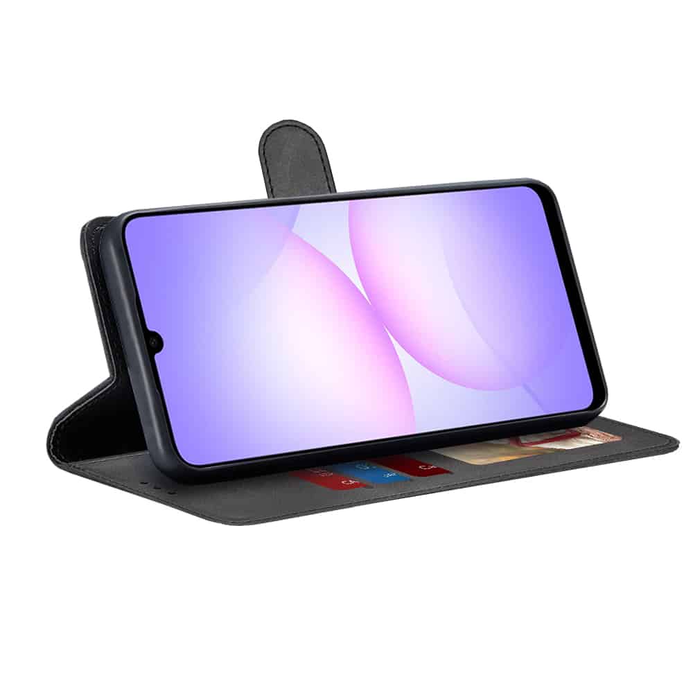 Techsuit Diary Book - θήκη για Samsung Galaxy A07 4G - Μαύρο - Image 2