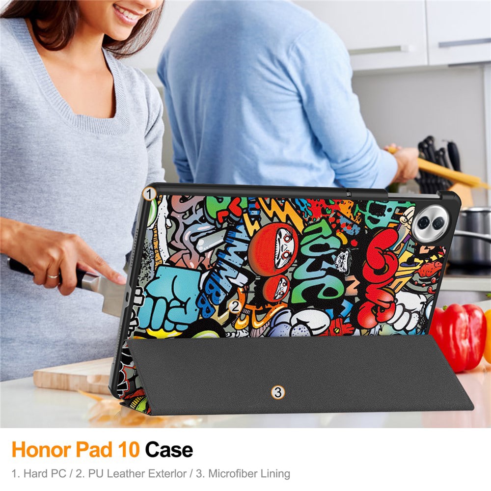 Techsuit FoldPro - θήκη για Honor Pad 10 - Πολύχρωμο - Image 3
