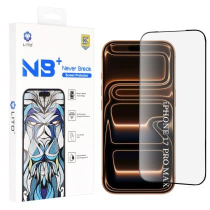 Lito - Nb Screen Protector - iPhone 17 Pro Max - Black