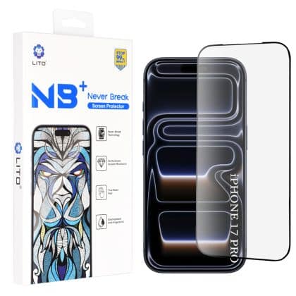 Lito - Nb Screen Protector - iPhone 17 Pro - Black