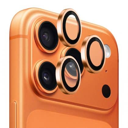 Blueo - Αυθεντικός Μεταλλικός Φακός Γυαλιών - iPhone 17 Pro / iPhone 17 Pro Max - Πορτοκαλί