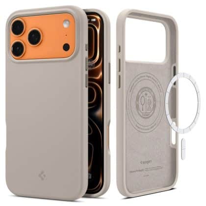 Spigen - Θήκη Σιλικόνης Fit Magsafe - iPhone 17 Pro Max - Stone