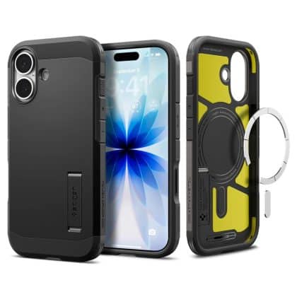 Spigen Tough Armor - θήκη για Apple iPhone 17 - Μαύρο