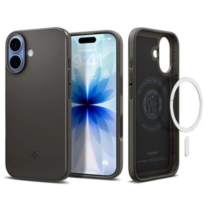 Spigen Thin Fit - θήκη για Apple iPhone 17 - Γκρι