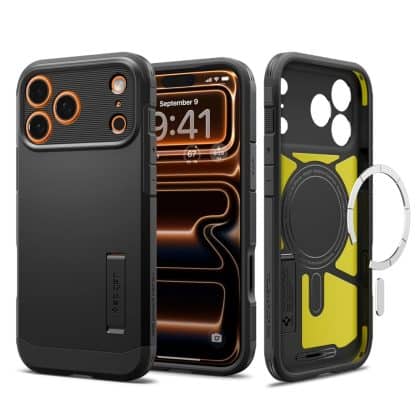 Spigen Tough Armor - θήκη για Apple iPhone 17 Pro - Μαύρο