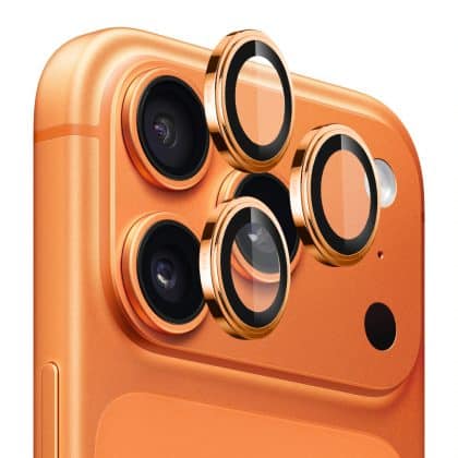 Blueo - Γυαλί Φακού Από Ζαφείρι - iPhone 17 Pro / iPhone 17 Pro Max - Πορτοκαλί