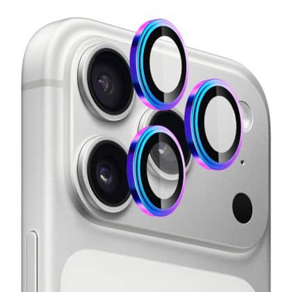 Blueo - Γυαλί Φακού Από Ζαφείρι  - iPhone 17 Pro / iPhone 17 Pro Max - Πολύχρωμο
