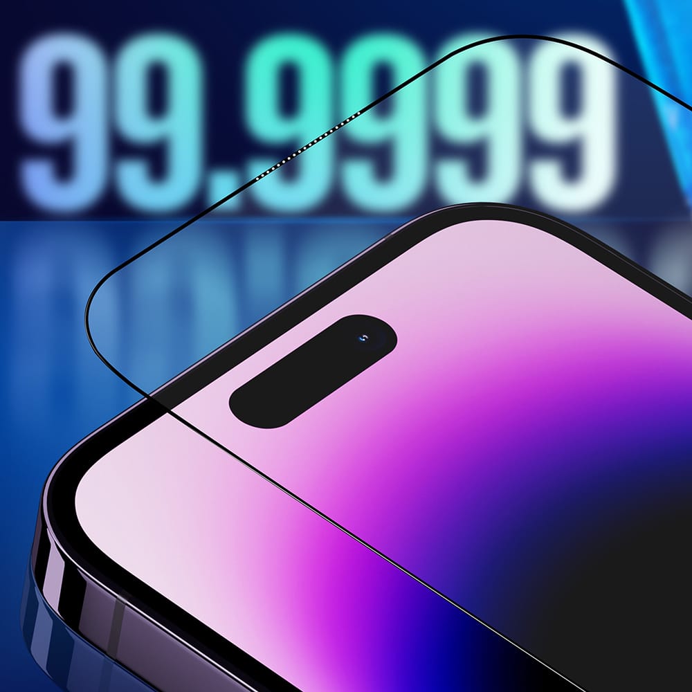 Blueo - Premium Αντιανακλαστικό Γυαλί Σαπφείρου 9h - iPhone 16 Pro Max / iPhone 17 Pro Max - Image 3