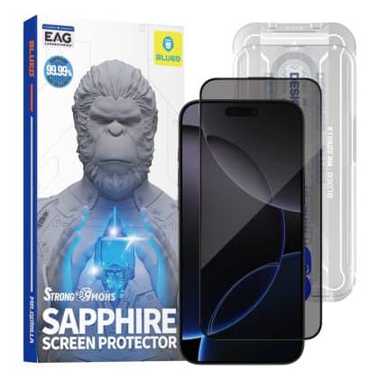 Blueo - Premium Αντιανακλαστικό Γυαλί Σαπφείρου 9h - iPhone 16 Pro Max / iPhone 17 Pro Max