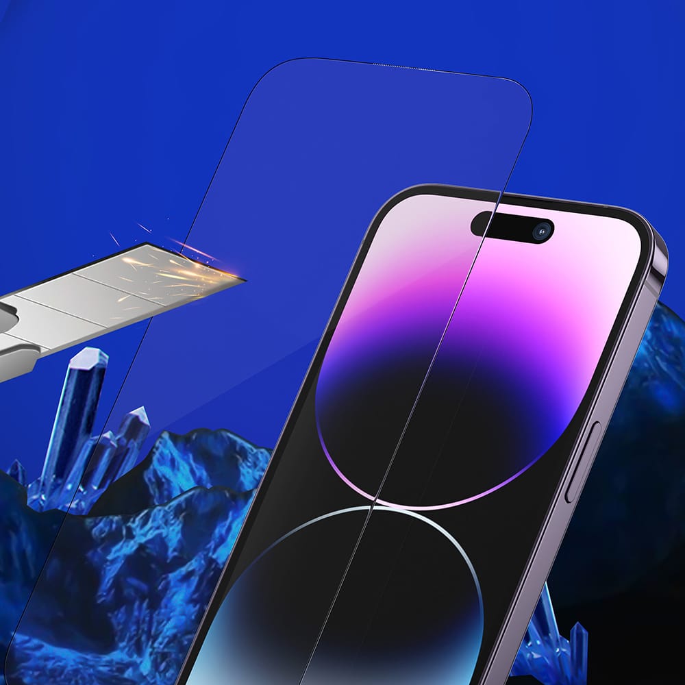 Blueo - Premium Αντιανακλαστικό Γυαλί Σαπφείρου 9h - iPhone 16 Pro Max / iPhone 17 Pro Max - Image 6