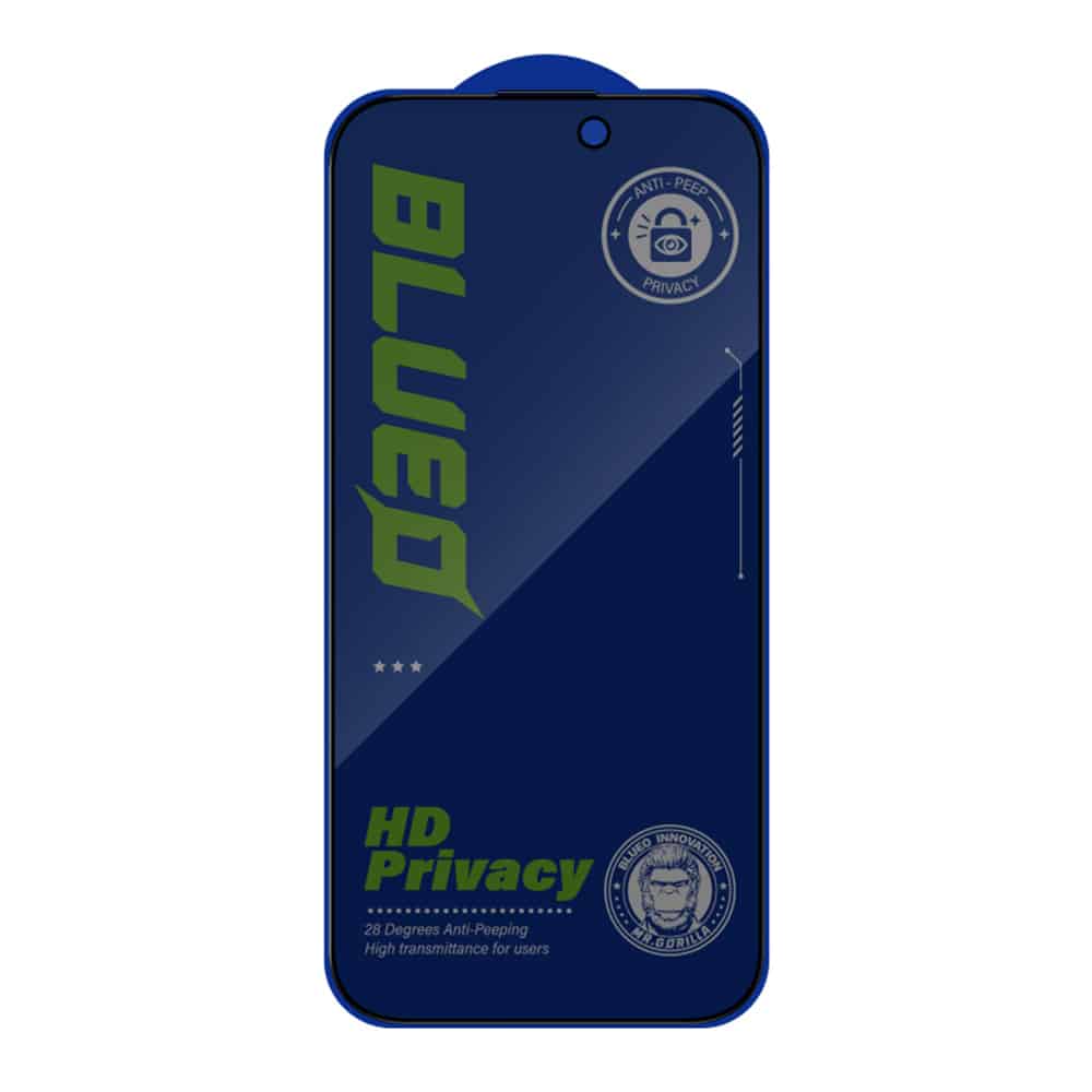 Blueo - Γυαλί Ιδιωτικότητας Anti-Peep Με Εφαρμογέα Pro - iPhone 17 Air - Μαύρο - Image 4