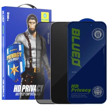 Blueo - Γυαλί Ιδιωτικότητας Anti-Peep Με Εφαρμογέα Pro - iPhone 17 Air - Μαύρο