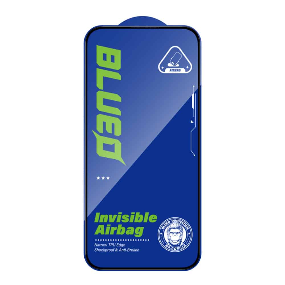 Blueo - Αντιθραυστική Γυάλινη Επίστρωση - iPhone 17 Air - Μαύρη - Image 3