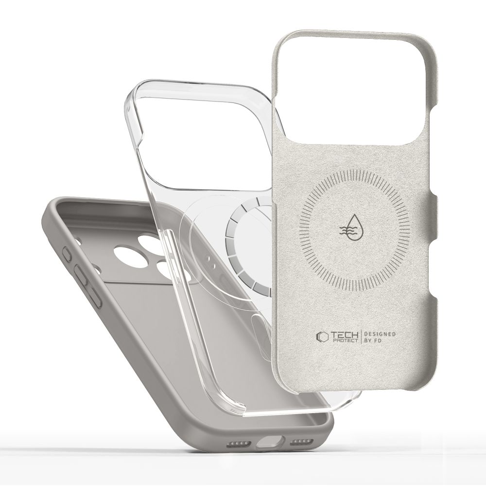 TECH-PROTECT Icon - θήκη για Apple iPhone 17 Pro Max - Γκρι - Image 2