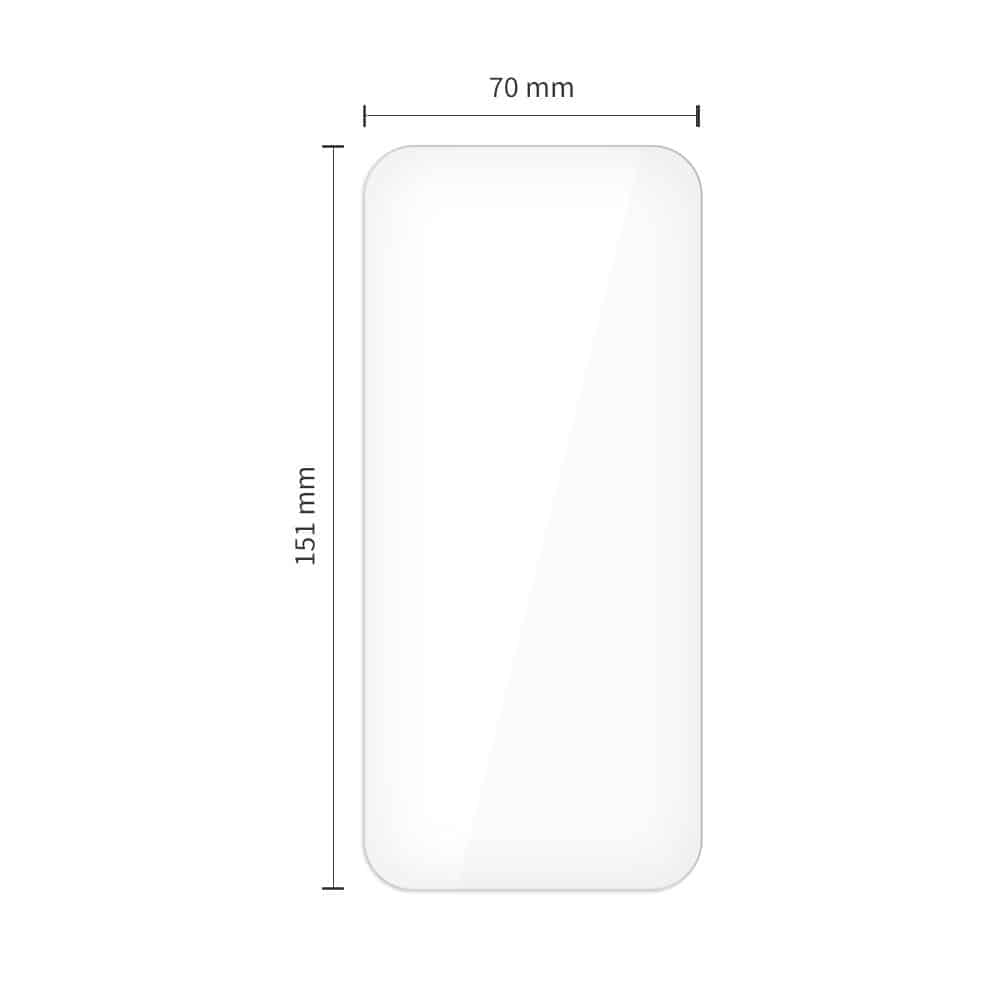 Tech-Protect Glass Fit+ 2-Pack iPhone 17 Air Clear - Image 2
