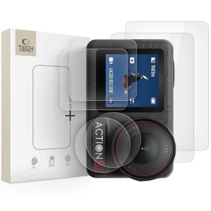 Σκληρυμένο γυαλί Tech-Protect Glass Fit+ 2-Set Dji Osmo Action 5 Pro Clear
