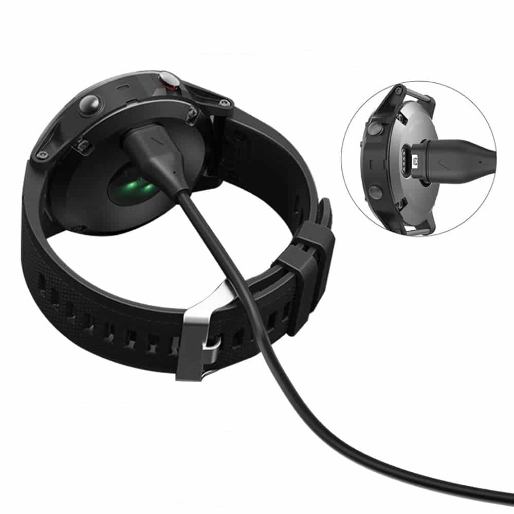 Tech-Protect Mc04 Ultraboost Charging Type-C Καλώδιο 100cm Garmin Watch Black - Image 2