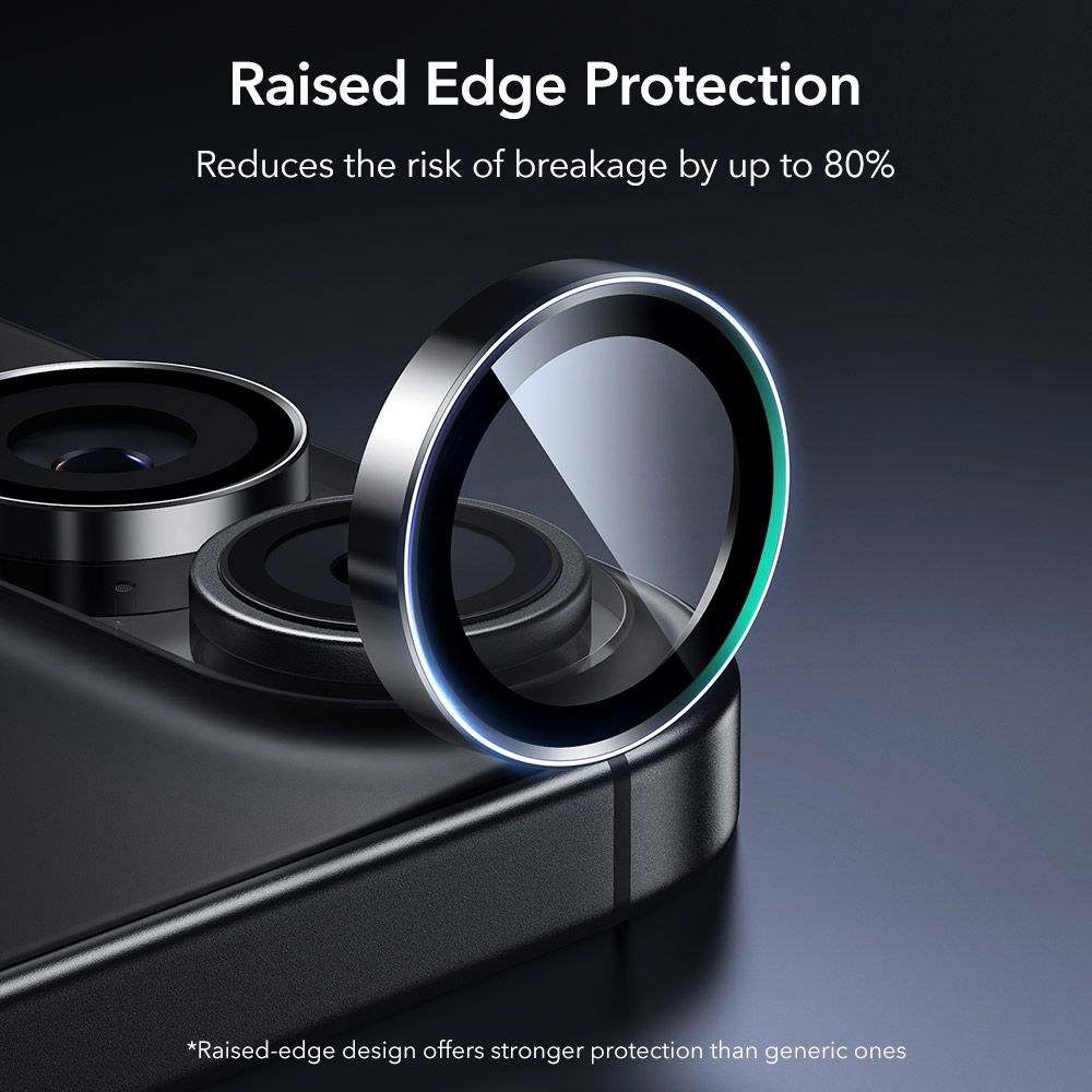 ESR Armorite Camera Protector iPhone 16 / 16 Plus / 17 Black - Image 3