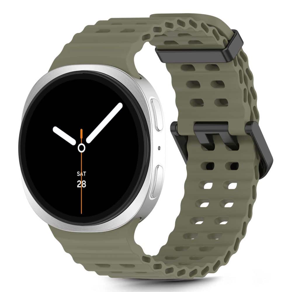 Tech-Protect Iconband Pro Samsung Galaxy Watch 8 / Classic (40 / 44 / 46 Mm) Army Green - Image 2