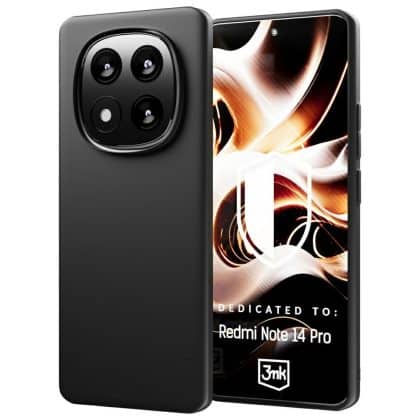 3MK Matt - θήκη για Xiaomi Redmi Note 14 Pro - Μαύρο