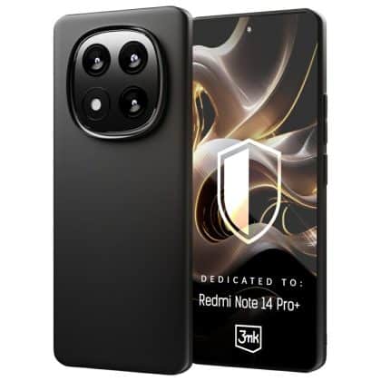 3MK Matt - θήκη για Xiaomi Redmi Note 14 Pro+ - Μαύρο
