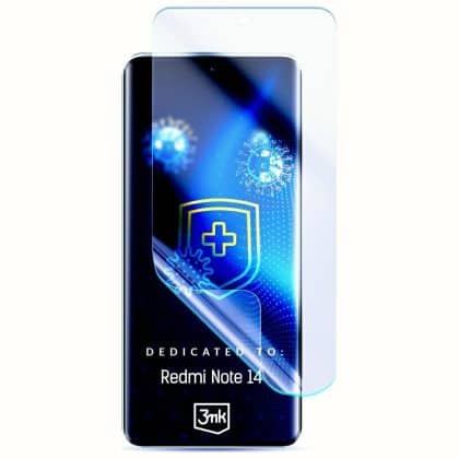 3mk Silverprotect+ Αντιμικροβιακή Ταινία Για Redmi Note 14 5g Με Υγρή Εγκατάσταση