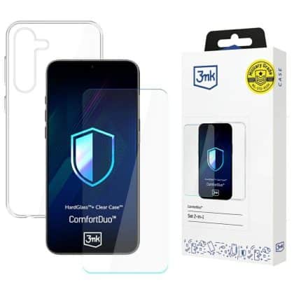 Σετ 3mk Comfortduo Clear Για Samsung Galaxy S25