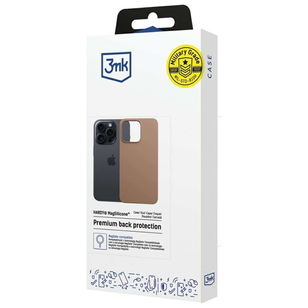 3MK Hardy - θήκη για Apple iPhone 14 Pro Max - Σκούρο Χρυσό - Image 9