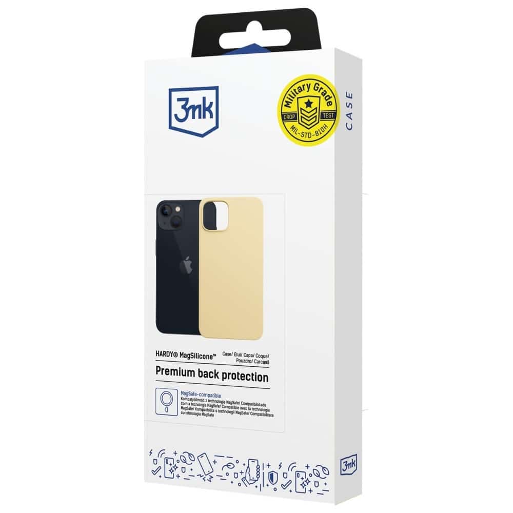 3MK Hardy - θήκη για Apple iPhone 15 - Κίτρινο - Image 8