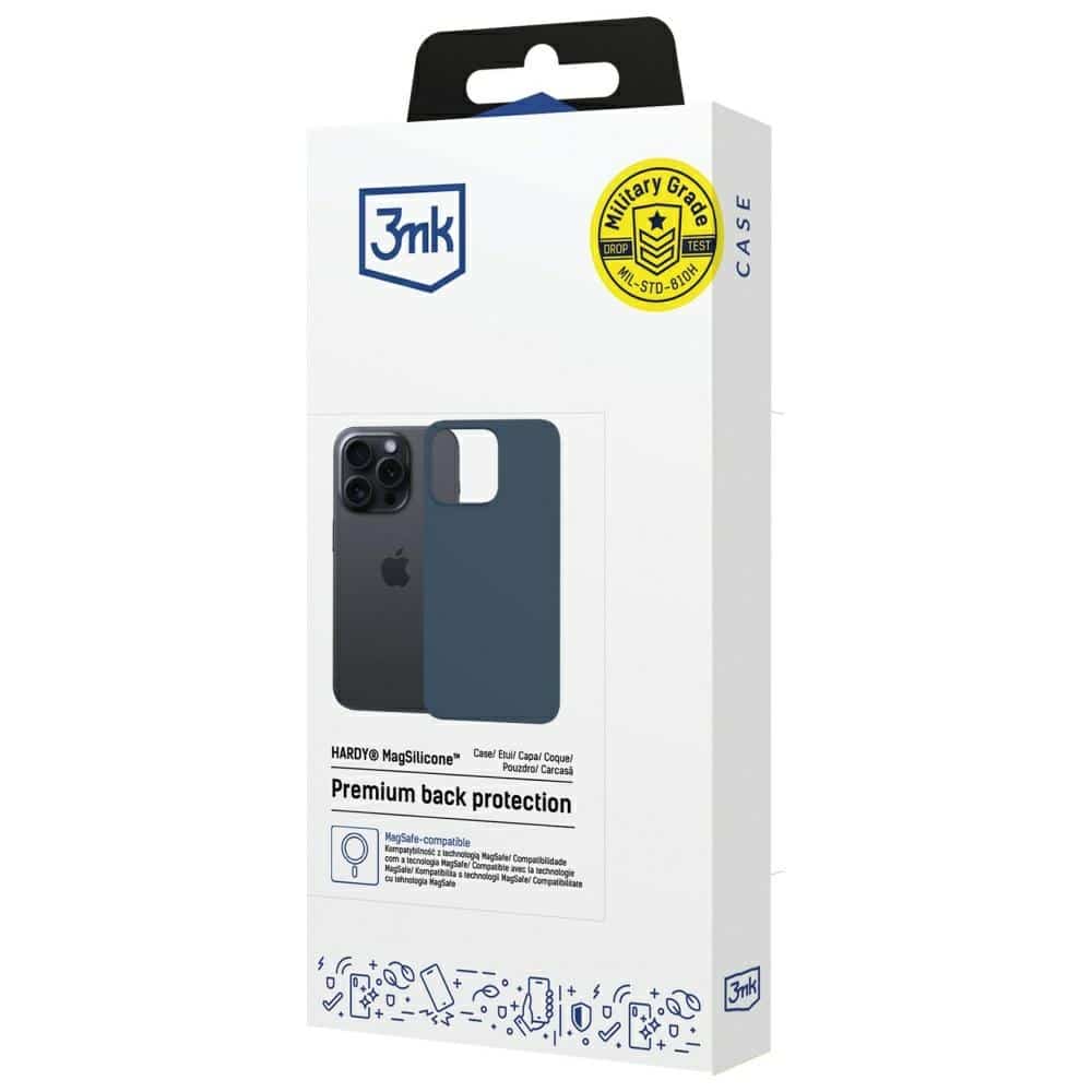 3MK Hardy - θήκη για Apple iPhone 15 Pro - Μπλε - Image 9