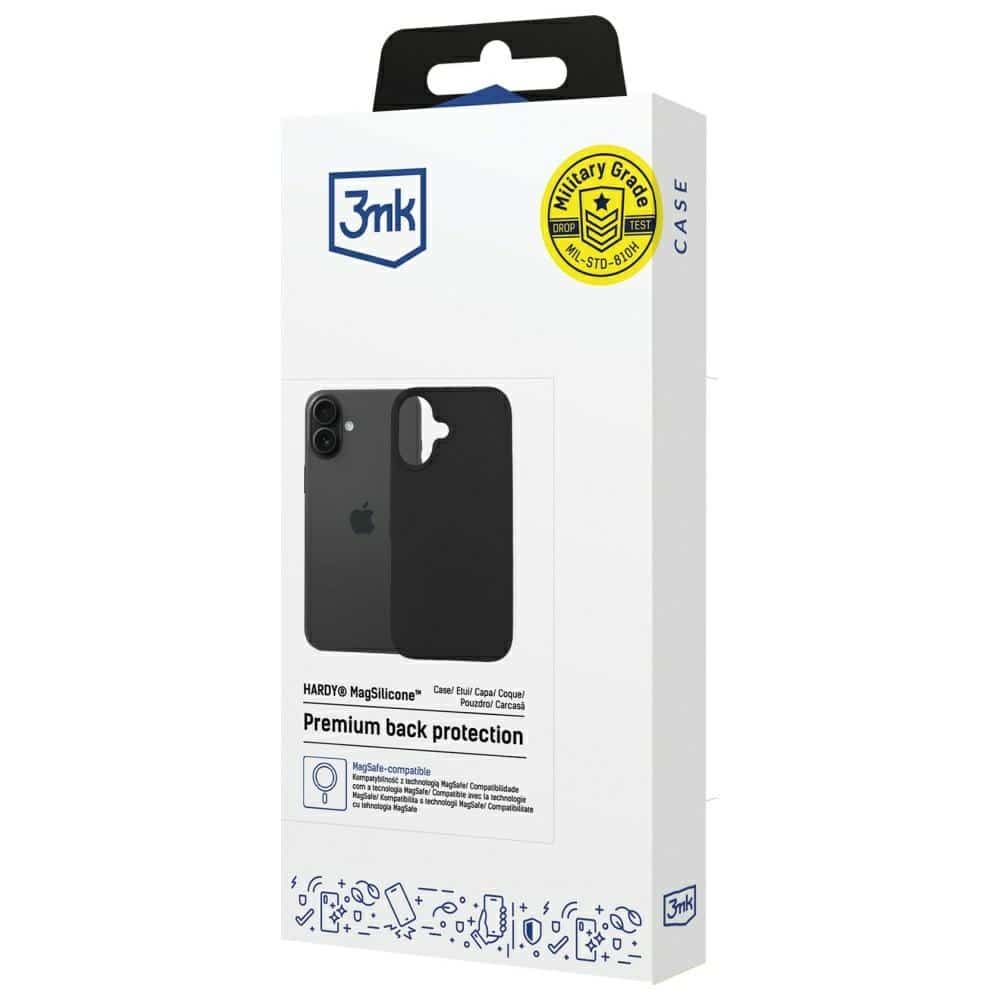 3MK Hardy - θήκη για Apple iPhone 16 Plus - Γκρι - Image 9