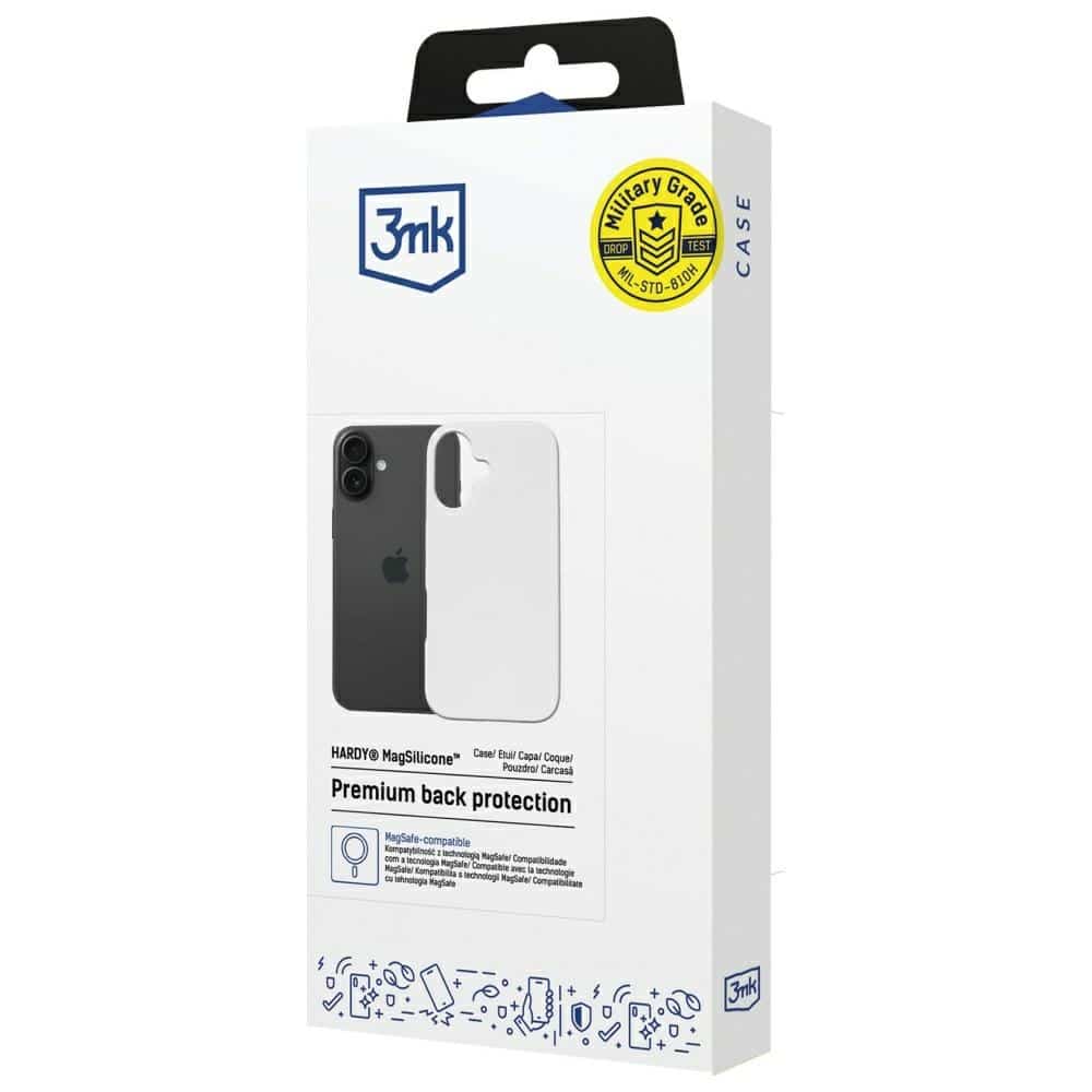 3MK Hardy - θήκη για Apple iPhone 16 Plus - Λευκό - Image 7