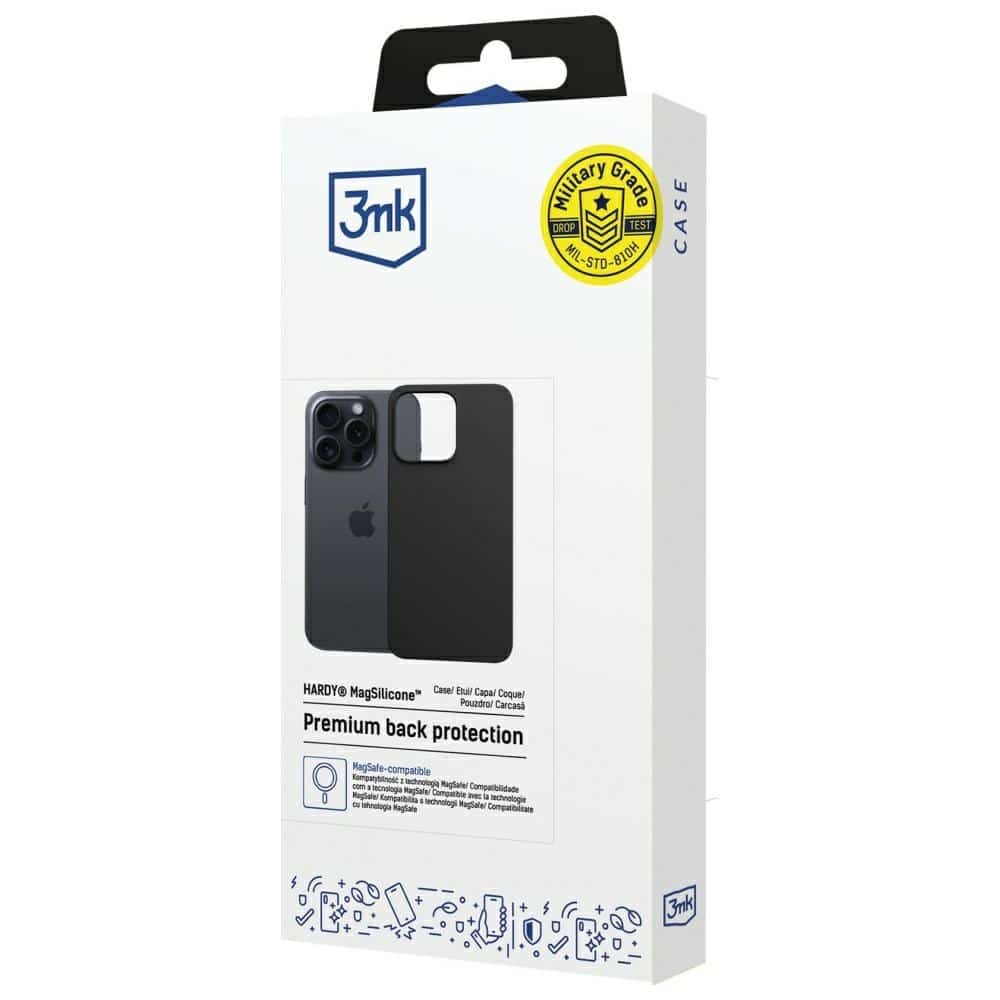3MK Hardy - θήκη για Apple iPhone 16 Pro - Γκρι - Image 9