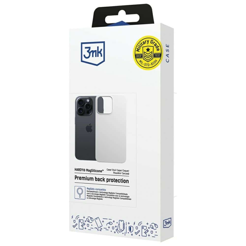 3MK Hardy - θήκη για Apple iPhone 16 Pro Max - Λευκό - Image 7