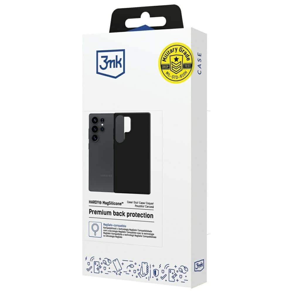 3MK Hardy - θήκη για Samsung Galaxy S25 Ultra - Μαύρο - Image 9