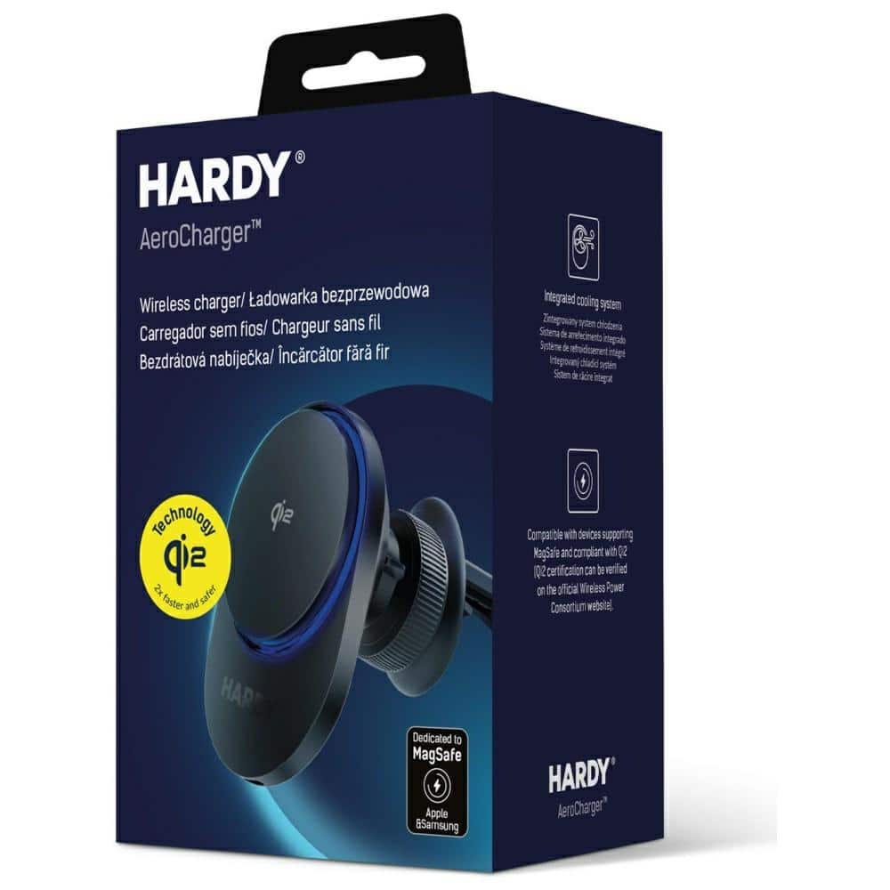 3mk Hardy Aerocharger Ασύρματος Φορτιστής 15w Mpp Qi2 Μαύρος - Image 6