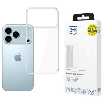 3MK Clear - θήκη για Apple iPhone 17 Pro - Διάφανο