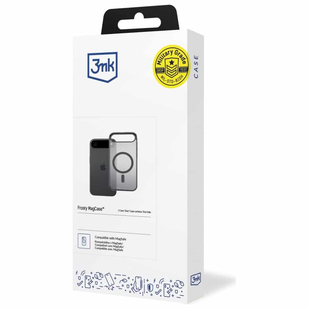 3MK Frosty MagCase - θήκη για Apple iPhone 17 - Μαύρο - Image 2