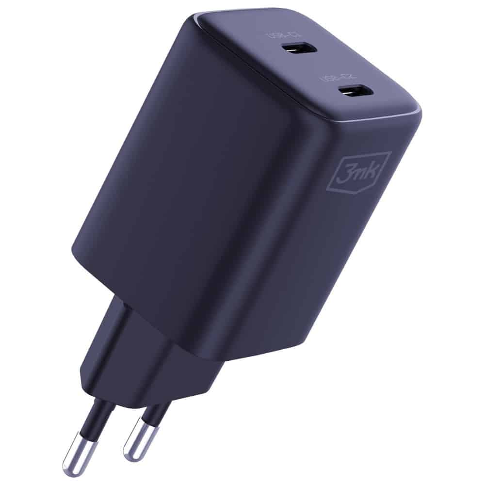 Φορτιστής 3mk Hyper Charger Pd 45w Gan Qc4+ Pps 2c Υπερταχύτατης Φόρτισης 2.0 Μαύρος - Image 4