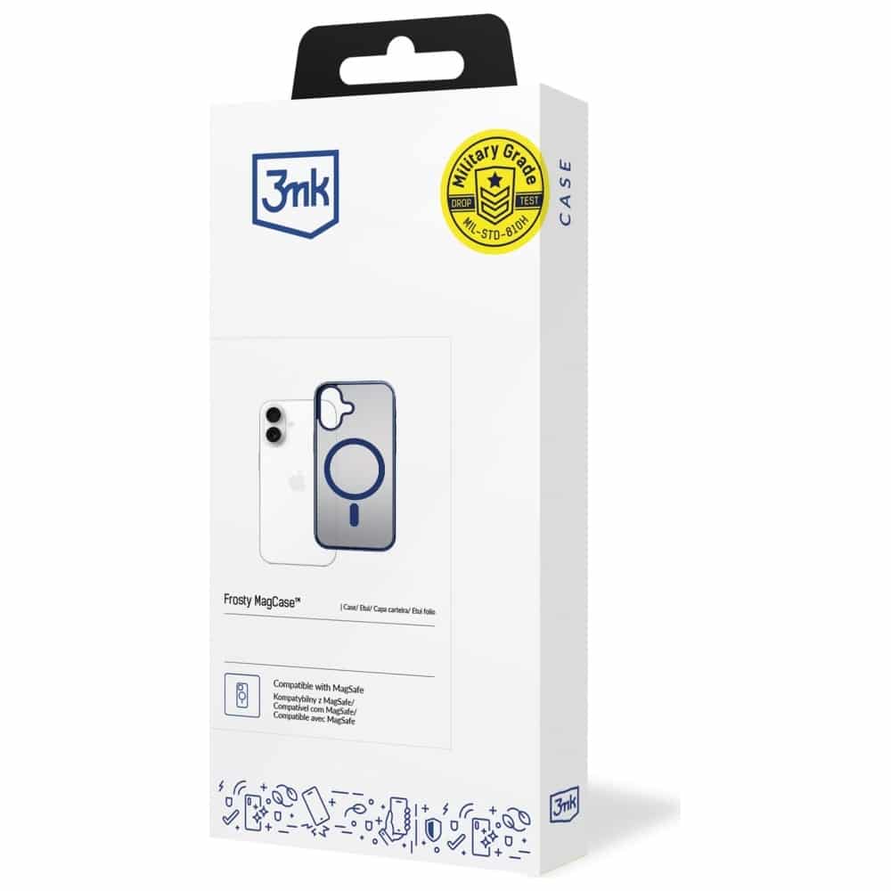 3MK Frosty MagCase - θήκη για Apple iPhone 17 - Μπλε - Image 2