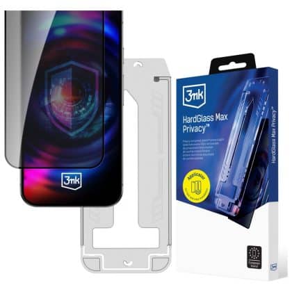Υαλοπίνακας Tempered 3mk Hardglass Max Privacy Με Εφαρμοστή Για Samsung Galaxy S25 Edge