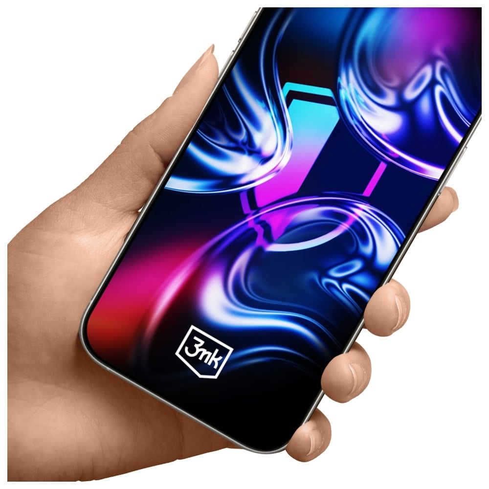 Προστατευτικό Οθόνης 3mk Hardglass Max Με Εφαρμογέα Για Apple iPhone 15 Plus/16 Plus - Image 4