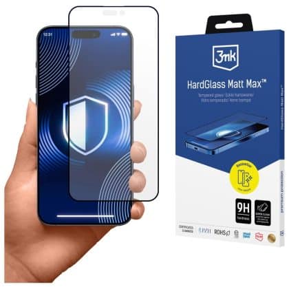 Προστατευτικό Γυαλί 3mk Hardglass Matt Max Για Apple iPhone 17 Pro