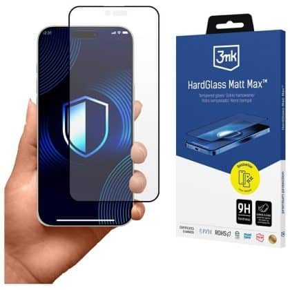 Θωρακισμένο Γυαλί 3mk Hardglass Matt Max Για Apple iPhone Air